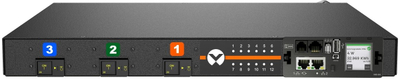 Listë rryme Vertiv Geist DUU5M1R6-12CF17-1S02A0H00-S, PDU 12 dalje, montim 0U, e zezë