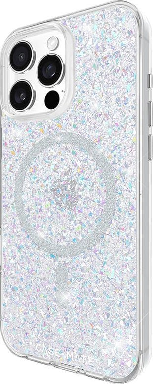 Mbulesë telefoni Case-Mate Twinkle Disco, MagSafe, për iPhone 16 Plus, me shkëlqim, transparente