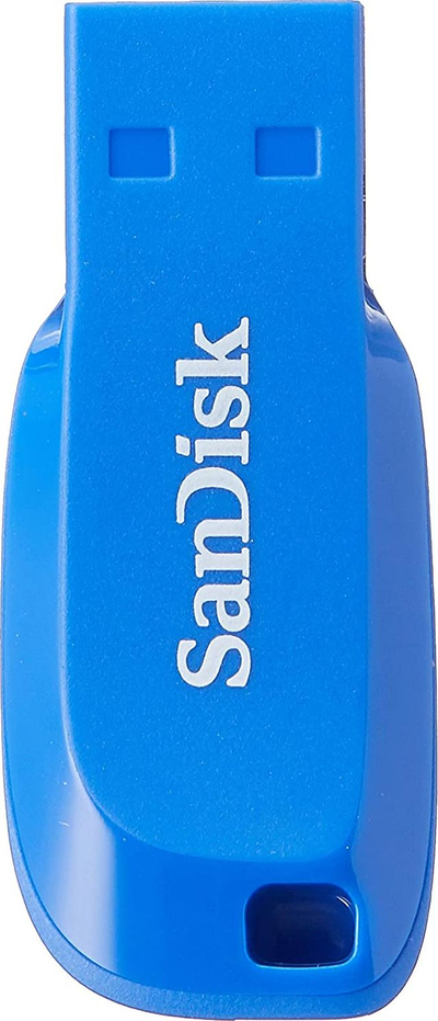 USB SanDisk Cruzer Blade, 16GB, USB 2.0, e zezë me të kuqe