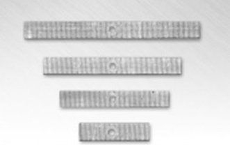 Shirit alumini ACI Partner T-1, 10x1mm, gjatësi 40mm, argjendtë