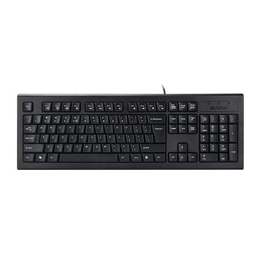 Tastierë A4Tech KR-85, me kabllo USB, membranë, e zezë