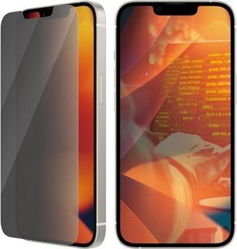 Xham mbrojtës PanzerGlass Privacy Classic Fit për iPhone 14, i fortë ndaj goditjeve, transparent