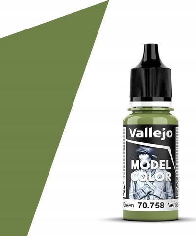 Bojë akrilike Vallejo Model Color VJP70758, 18ml, Bright Green