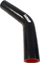 Lidhës silikoni TurboWorks bërryl 45°, 89mm XL, i zi