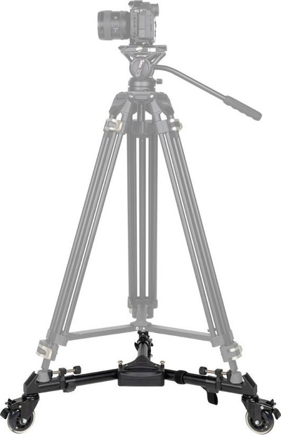 Bazë me rrota për tripod SmallRig Universal Tripod Dolly, universale, për mini tripod, e zezë
