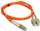 Кабел оптичко влакно FOC LCSC 9SMD 1, patch cord SM LC SC, портокалов