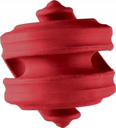 Lodër gome për qen PetDreamHouse Geo-Hex, 6.2 cm, Small, e kuqe