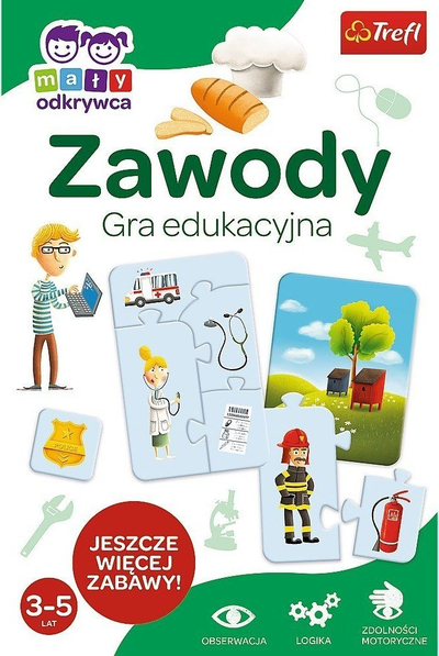 Lojë edukative Trefl Profesionet, puzzle, 3-5 vjeç, shumëngjyrëshe