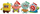 Varëse çelsash Simba SPB Squishy SpongeBob, 10 cm, shumëngjyrëshe