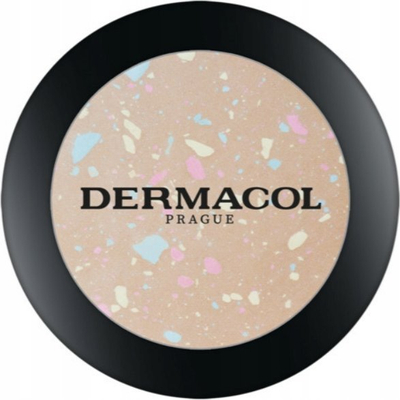 Pudër kompakte Dermacol Compact Mosaic Mineral 02, 8.5 g, për me e majt lëkurën mat