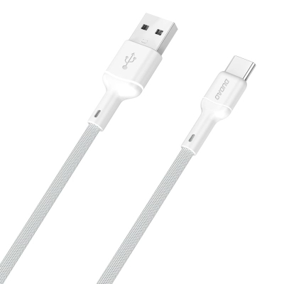Kabllo USB Dudao L9T, USB-A me USB-C, 5A, 1m, e bardhë