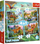 Puzzle TREFL Dinosaurs 4 në 1, set 12 15 20 24 copa, për kalamaj