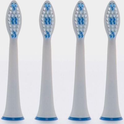 Резервна глава за четка за заби Sonico Tip Blue H0-3, medium, 4 парчиња, сина