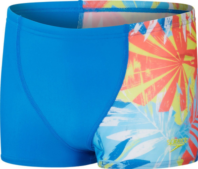 Rroba banje fëmijësh Speedo Digital Allover V-Cut, tharje e shpejtë, blu