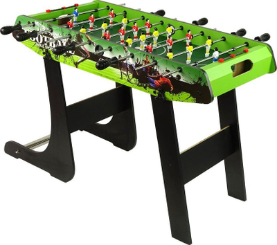 Tavolinë futbolli Leantoys, 89 cm, për kalamaj, jeshile