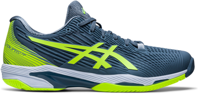 Патики тенис ASICS Solution Speed FF 2, мрежа, амортизација, сини со зелено