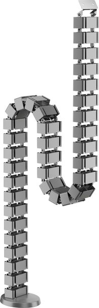 Organizues kabllosh LevelOne Equip 650860, 130cm, për tavolinë, gri