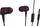Kufje in-ear Vivanco Smartsound 38012 me mikrofon, 3.5mm, berry