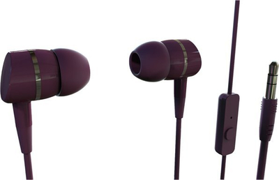 Kufje in-ear Vivanco Smartsound 38012 me mikrofon, 3.5mm, berry