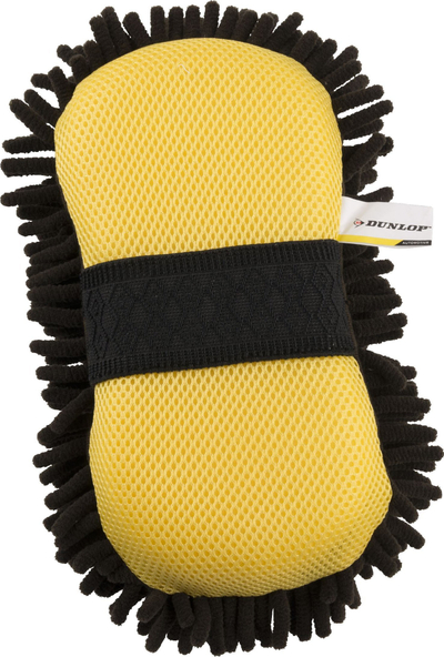 Sfungjer larje makine Dunlop 2 në 1, mikrofiber, jeshil