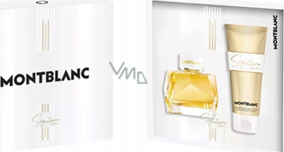Set parfumi Montblanc Signature Absolue, EDP 50ml, Losion trupi 100ml, për femra