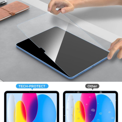 Заштитно стакло Tech-Protect Glass Fit+, Galaxy Tab S10 FE+ 13.1", пакување 2 парчиња, проѕирно