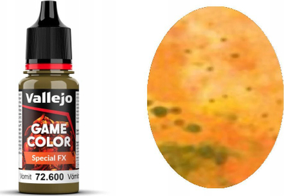 Bojë akrilike Vallejo Game Color SFX VJP72600, 18ml, efekt special Vomit