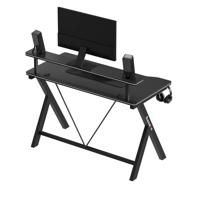 Tavolinë gaming Huzaro Hero 1.9, 120 x 60 cm, MDF, e zezë