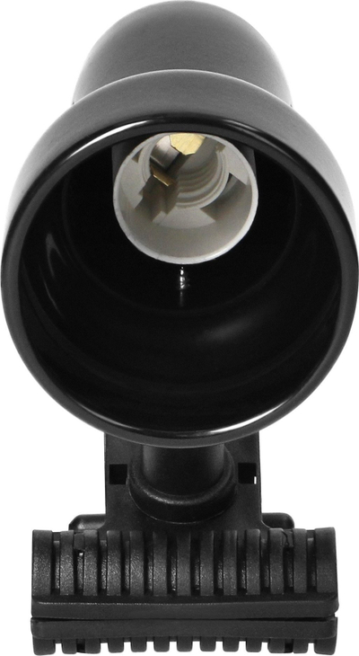 Llampë tavoline ViRONE Kelly DL 9/B, kapëse, 40W E14, e zezë