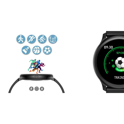 Smartwatch G. Rossi SW010-11, ekran 1.3", IP67, i zi