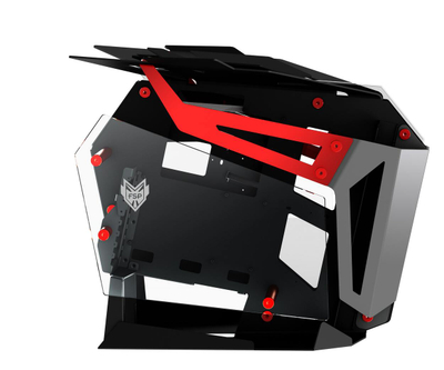 Kasë për PC FSP T-Wings CMT710, e zezë