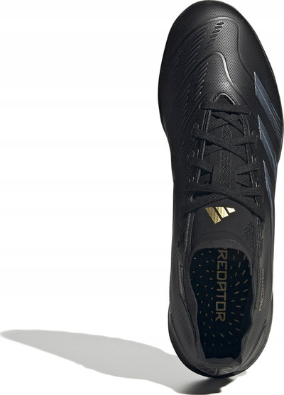 Këpucë futbolli Adidas Predator League TF M IF6377, për tek bar gomina, për burra, të zeza