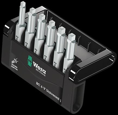 Set bitash Wera Bit-Check 6 V Universal 1, 6 copë, 50 mm