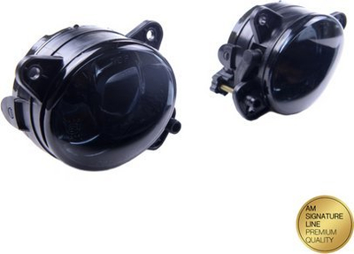 Set drita mjegulle HB4 Clear Glass, Black Smoke, për VW T5 Crafter Polo 9N3