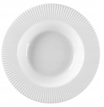 Pjatë e thellë RAK Spectra, 31 cm, porcelan, ngjyrë bone