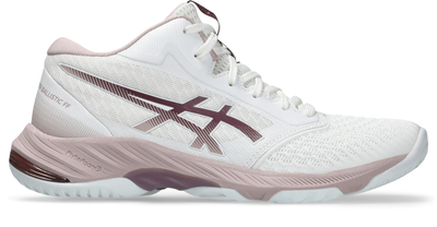 Këpucë sportive për sallë Asics Netburner Ballistic FF MT 3, për femra, të bardha