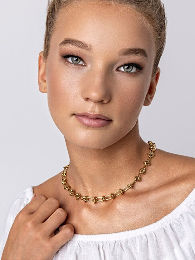 Varëse për femra Marc Malone Jordan Gold Necklace MCN24011G, e artë