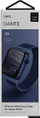 Rrip ore Uniq Dante për Apple Watch Series 4 5 6 7 SE 38 40 41mm, çelik inox, blu kobalt