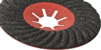 Диск за брусење Geko Fiber P40, 125mm, за грес и камен