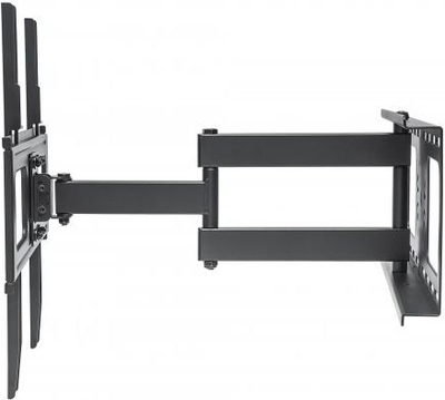 Mbajtëse muri për TV Manhattan 461252, 32" 55", çelik, e zezë