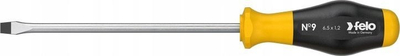 Kaçavidë e sheshtë Felo Flat Screwdriver, 8.0 x 1.2 mm, teh 75 mm