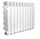 Radiator alumini Fondital Extratherm B3 800/100, lartësi 800mm, i bardhë