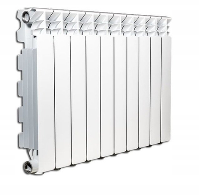 Radiator alumini Fondital Extratherm B3 800/100, lartësi 800mm, i bardhë