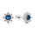Vathë Brilio Silver Flowers EA577WB
