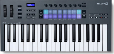 Keyboard MIDI Novation FL Key 37, 37 taste, kontroll FL Studio, i zi