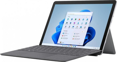 Laptop Microsoft Surface Go 3, 10.5'', Intel Pentium Gold 6500Y, 4GB RAM, Intel UHD Graphics 615, platin