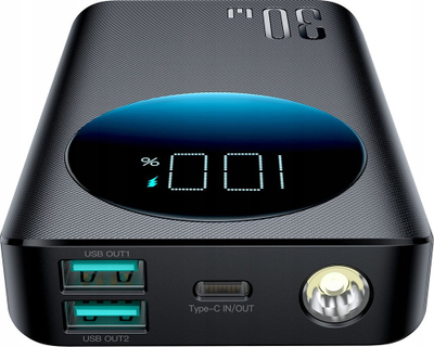 Power bank Joyroom JR-PBF01, 10000mAh, 30W PD QC, e zezë
