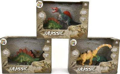 Set lodrash dinosaur Animal World, 2 figura, me shumë ngjyra