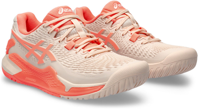 Патики за тенис Asics Gel-Resolution 9 All Court Women, за жени, кајсија
