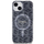 Këllëf telefoni Guess GCube MagSafe për iPhone 15 14 13, TPU PC, i zi